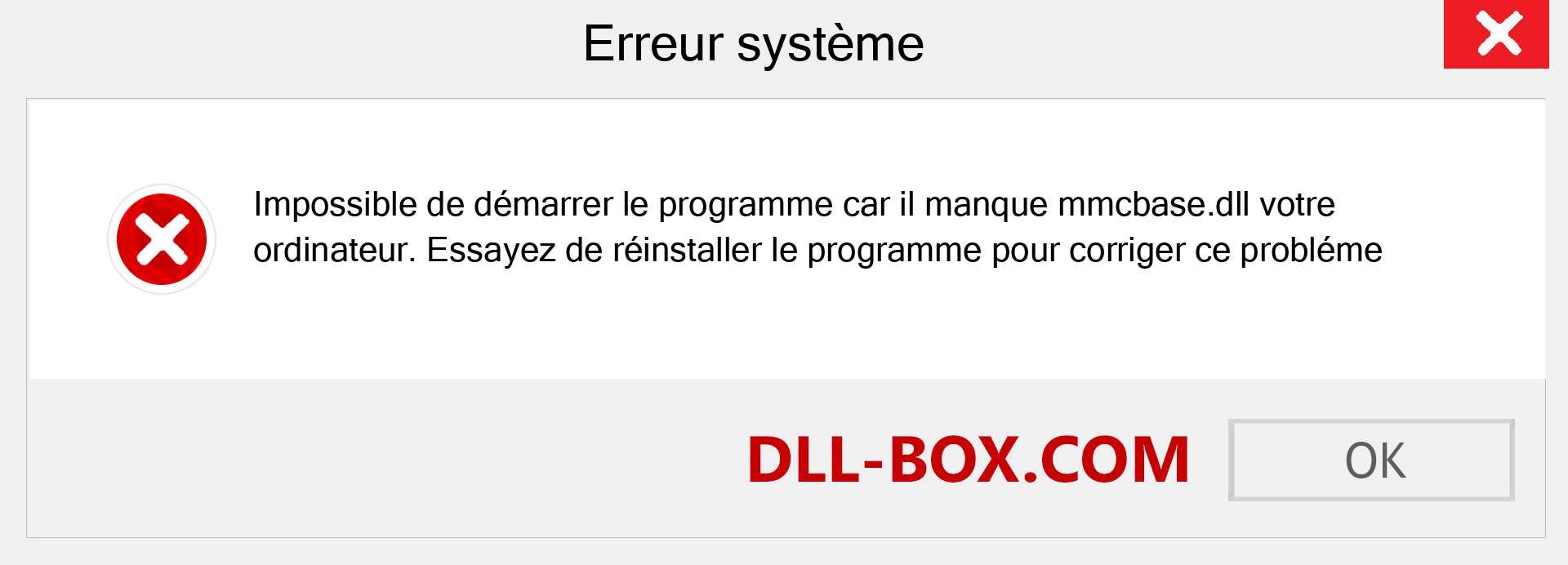 Le fichier mmcbase.dll est manquant ?. Télécharger pour Windows 7, 8, 10 - Correction de l'erreur manquante mmcbase dll sur Windows, photos, images